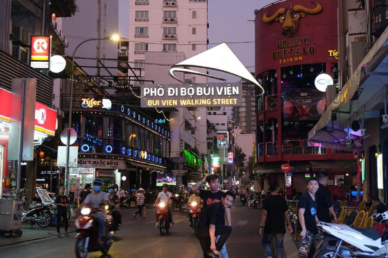 M-H Serviced Apartment Ho-Chi-Minh-Stadt Exterior foto
