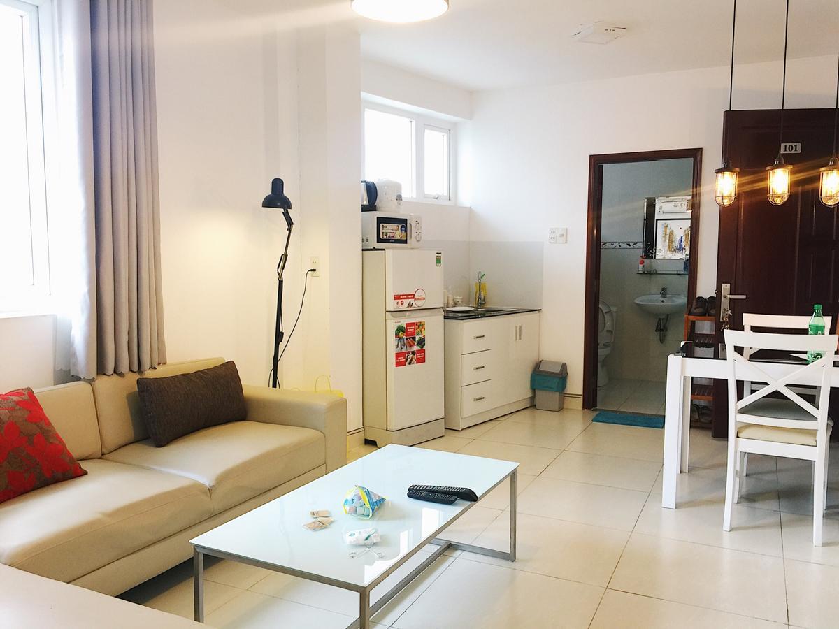 M-H Serviced Apartment Ho-Chi-Minh-Stadt Exterior foto